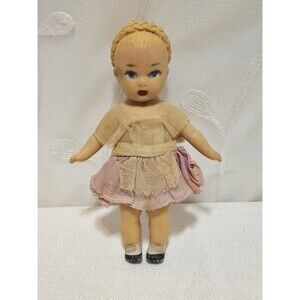 Vintage 1950s Squishy Toy 6-inch Orphan Timeless Classic Nostalgia Collector's